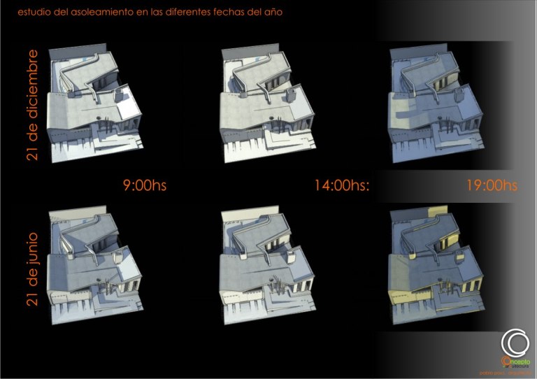 estudio de asoleamiento