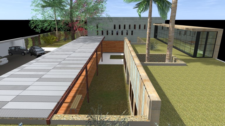 PÉRGOLA DESDE ARRIBA